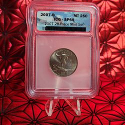 2007-D Montana Quarter ICG SP69