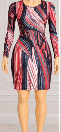 Long Sleeve Bodycon Mini Dress
