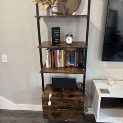 Two Ladder Book shelves 