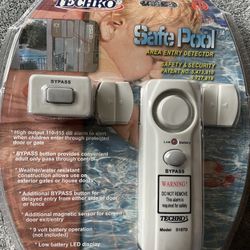 Pool Alarm Safe Pool Area Entry Detector 