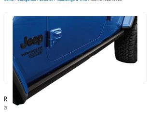 2026 jeep Rubicon rock rail sliders