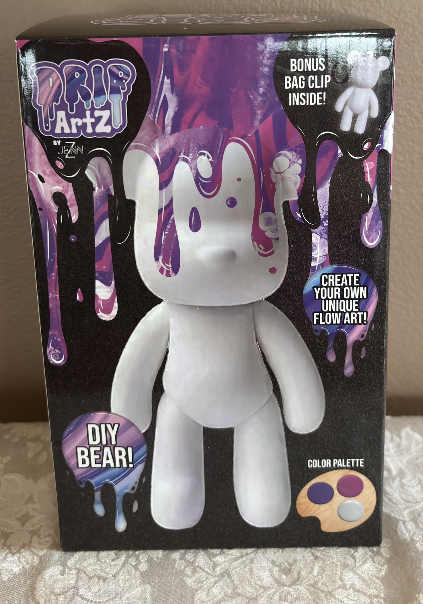 DIY Drip Artz Bear Kit-New In Sealed Box🔵See Full Description Below🔵