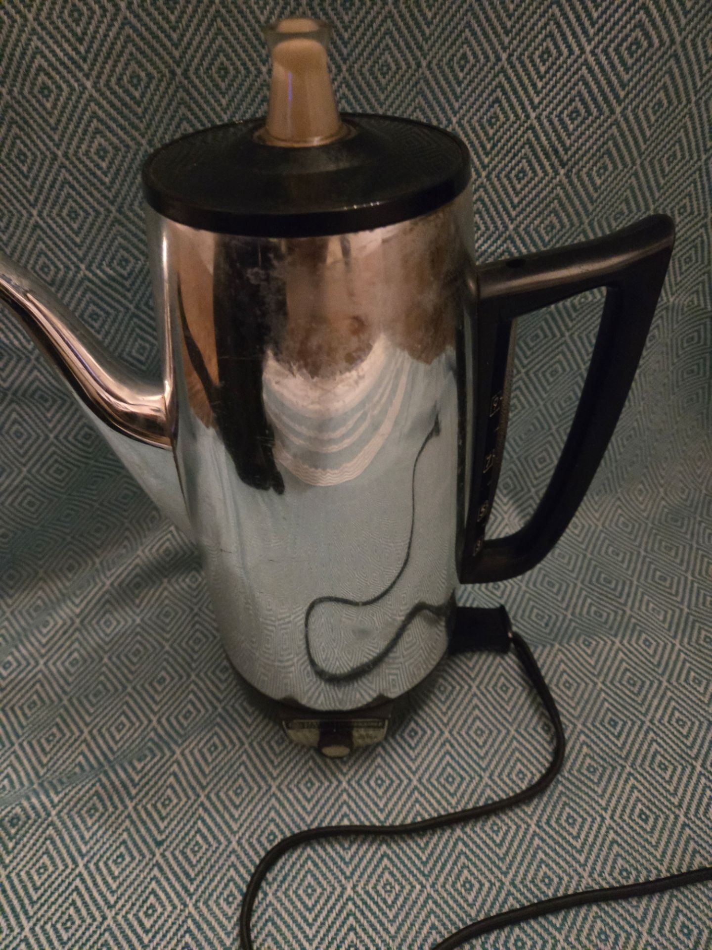 Vintage General Electrics Immersible 9 cup Percolator