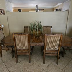 Formal dining room table