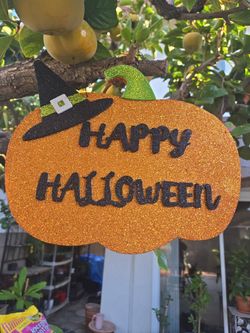 Happy Haloween hanging decoration