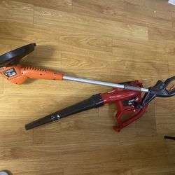 Selling Torro Blower And Black And Decker Electric Weed Cutter 