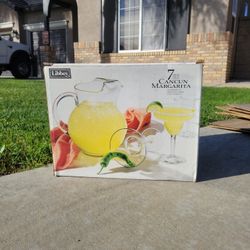 Margarita Set Pitcher Set Glass Pitcher Party Gift Wedding Wedding Gift 