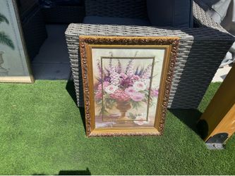 Large painting flowers