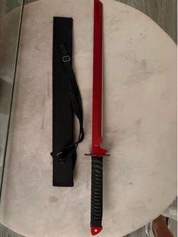 Red katana