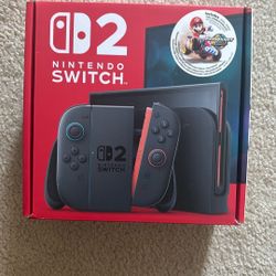 NINTENDO SWITCH 2 MARIO KART WORLD BUNDLE. (Firm 700) Can Add games and accessories to Bundle. (Additional Cost)But Negotiable. Local Or Ship Domestic