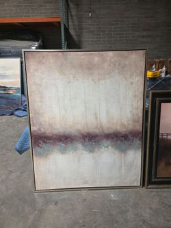 Large painting "Tan Abstract"