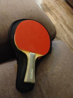 Nittaku 54-019 ping pong ball racket with case