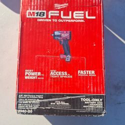 3/8 Impact Mid Torque Milwaukee M18  ( Tool-Only)