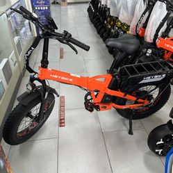 HeyBike Electric Bicycle 48Volts! Finance For $50 Down Payment!!