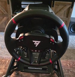 Thrustmaster T598 steering wheel and race line lte pedals