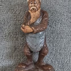 Rare And Vintage Geppetto Wooden Figurine
