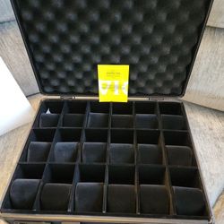 New Invicta 18-Slot Aluminum Watch Case With Double Combination Lock