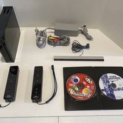 Super Smash Brothers And Mario Nintendo Wii Bundle With 2 OEM Controllers