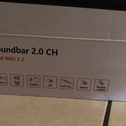 Sound Bar New And Woofer