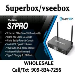 S7 PRO supreme  new Model  Wholesale reseller  S7  super box Superbox VSEEBOX