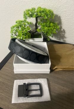 Coach Men’s Belt – Black – NEW in Box