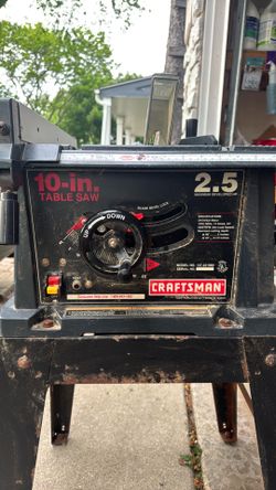 Craftsman Table saw