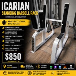 Icarian Standing Barbell Rack – Commercial Gym Equipment