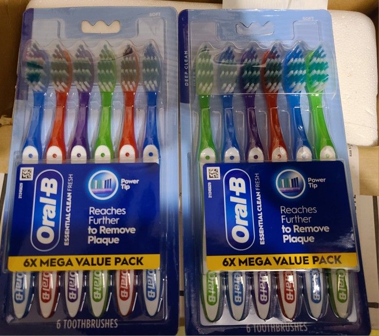 Oral B Toothbrush Pack