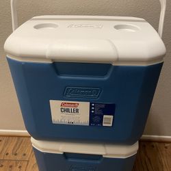 Coleman 30 Quart Chiller Personal cooler Hielera Brand New