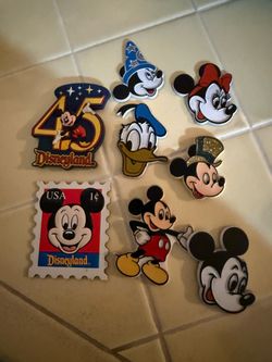 Disneyland Disney Character Magnet Set of 8
