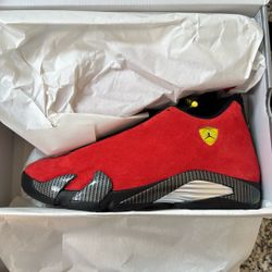 Jordan 14 Ferrari Size 10.5 DS
