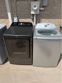 Washer and dryer