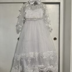 White Dress For Girls 