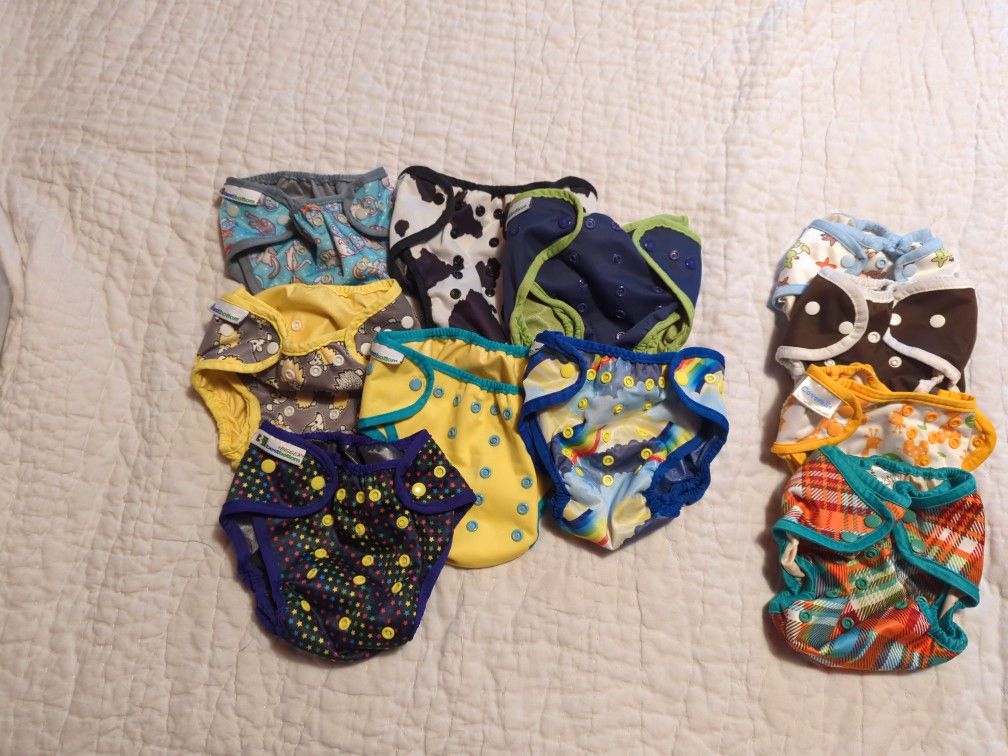 Large Lot Cloth Diapers