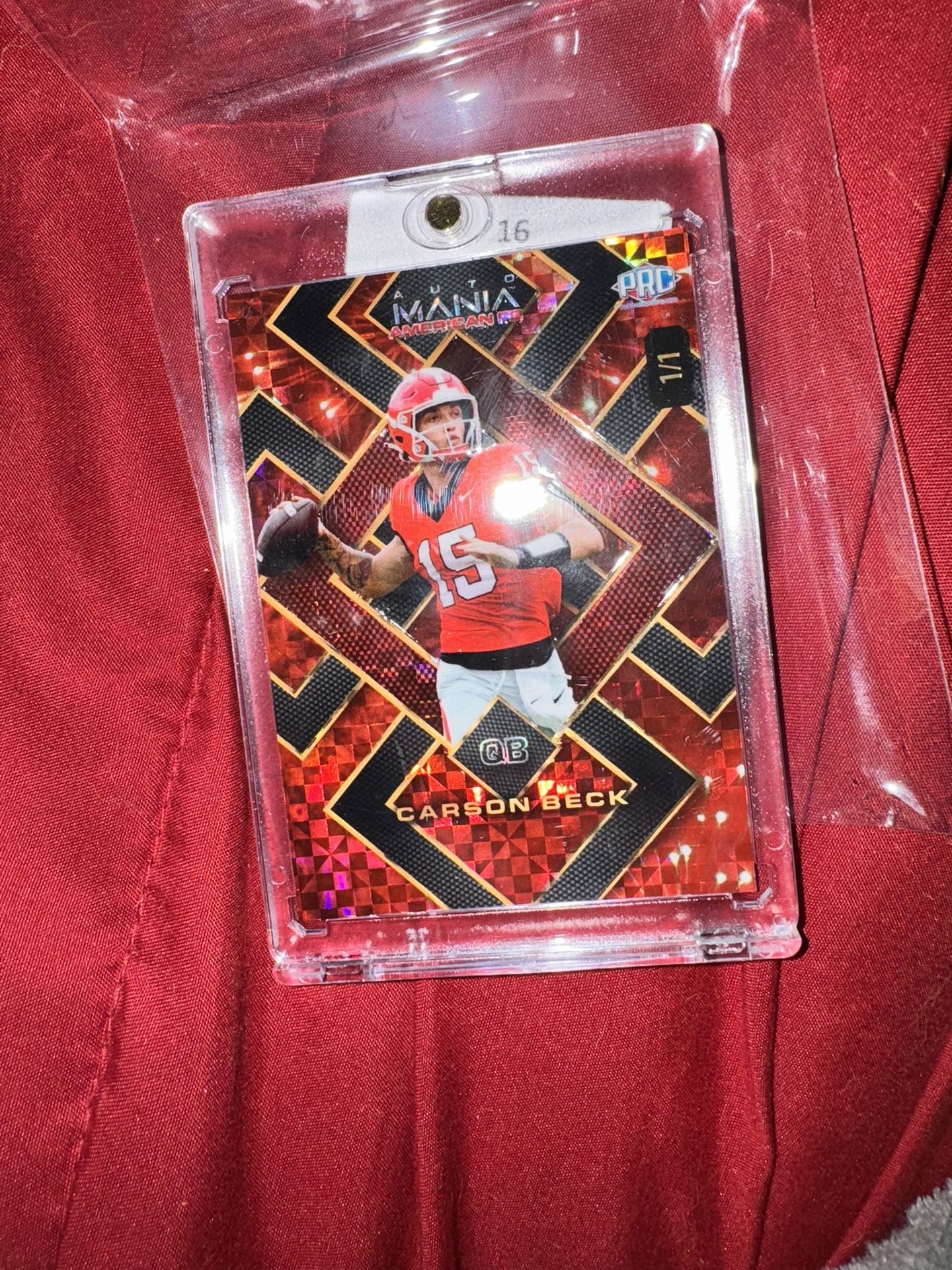 Carson Beck 1/1