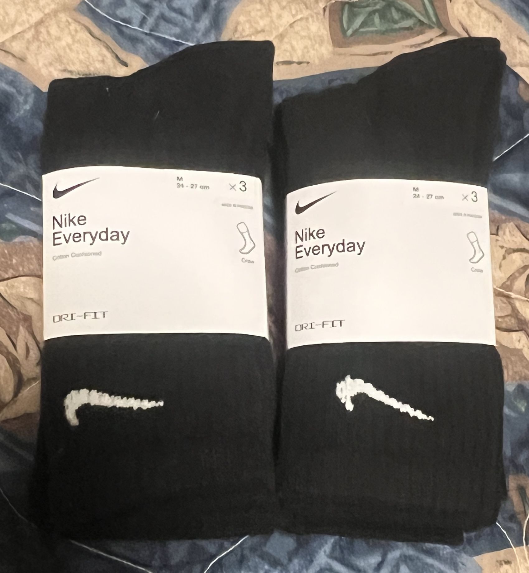 Nike Socks Everyday 6 Pairs Brand New