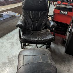 Rocking Chair With Matching Ottoman