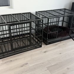 2 XL Dog Kennels 