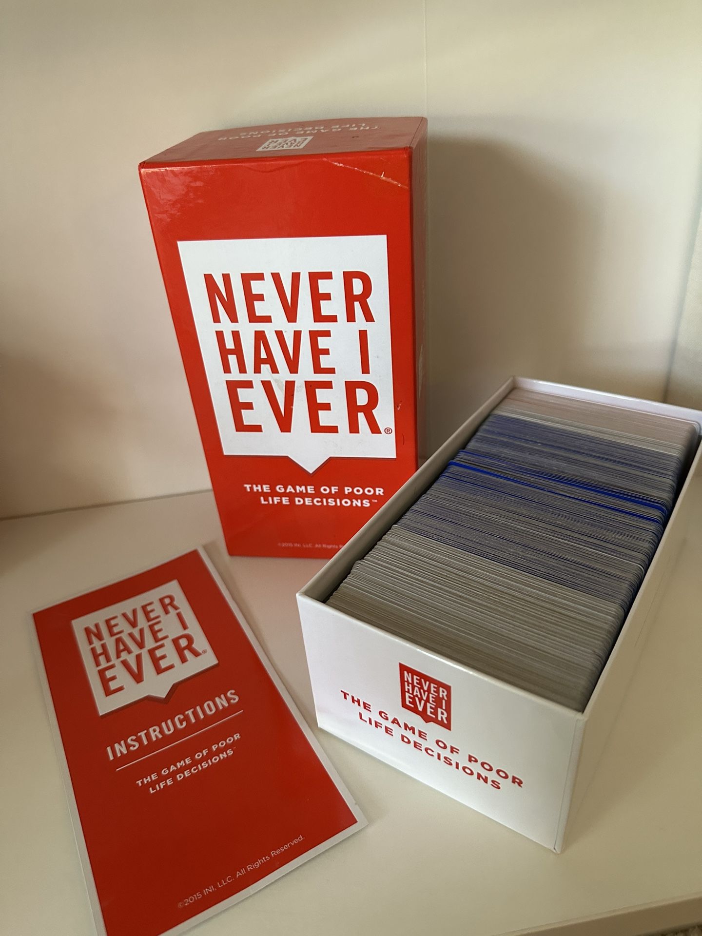 Never Have I Ever Game