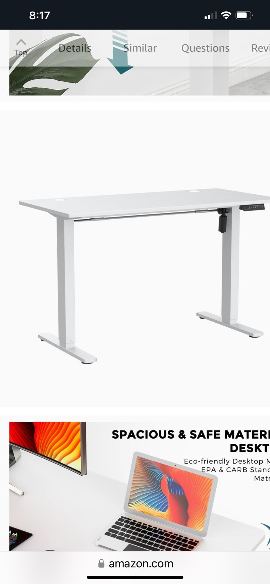 Brand New. Dripe. Adjustable Desk.