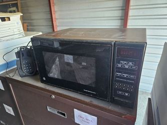 1992 GE Microwave Wood Paneling