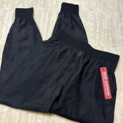 Good American Sheer Joggers Size Small (1)