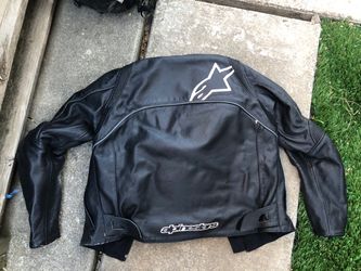 Lrge alpine star premium leather jacket