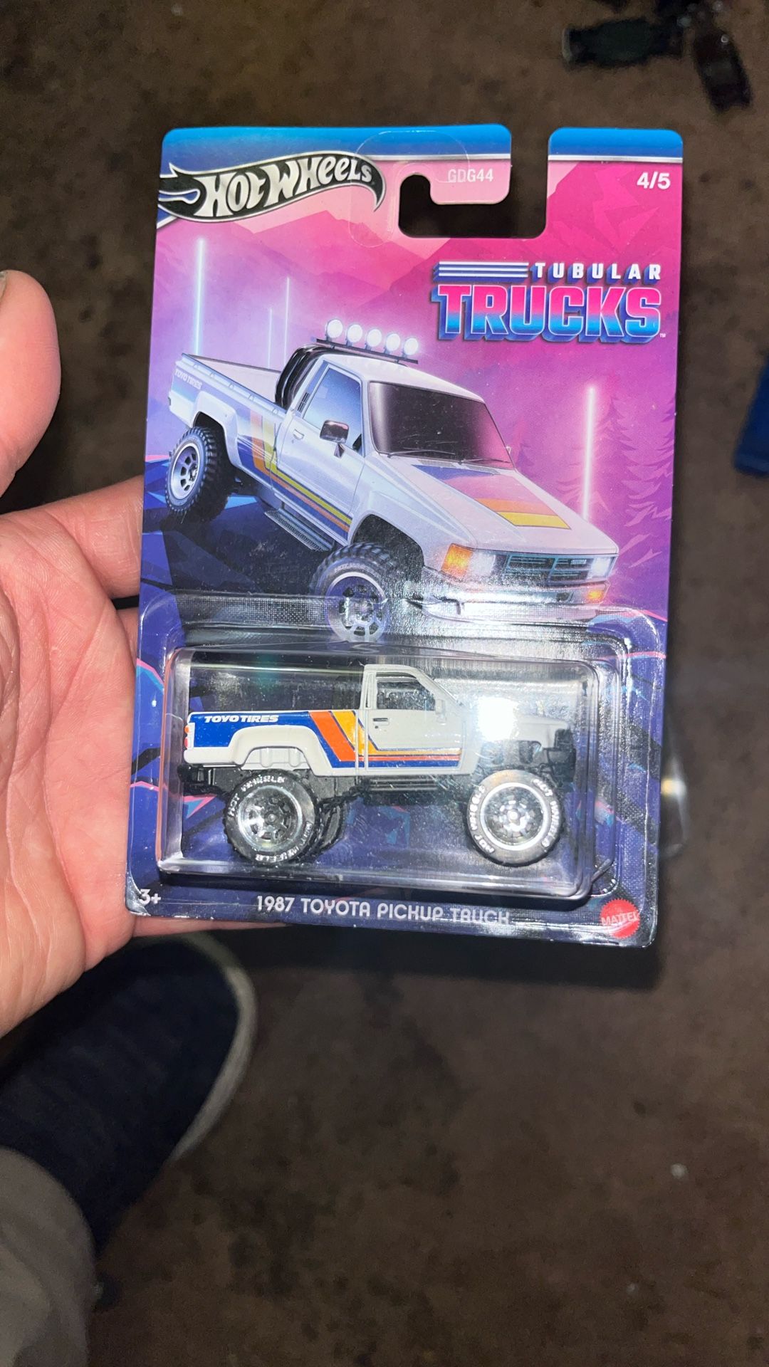 Hot wheels, tubular trucks, Toyota 4 x 4