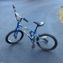 Huffy rock it 20 inch blue bicycle