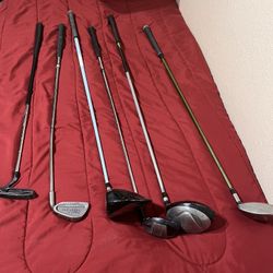 6 Golf Clubs (60$) Negotiable