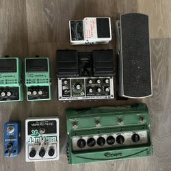 Guitar pedals 