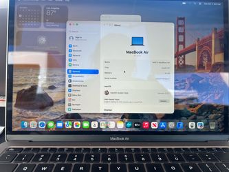 MacBook Air m1 16 ram 500 storage