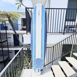 8’ Wavestorm Beginner Surfboard w/ fins and leash included