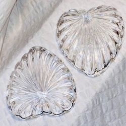 Heart ❤️ Shaped Crystal Glass Trinket Box